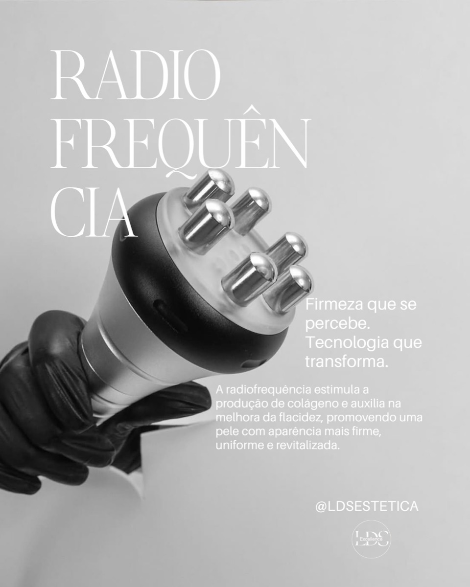 Tecnologia de radiofrequência usada nos protocolos da LDS Excellence
